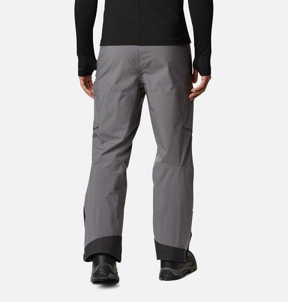 Columbia Powder Stash Ski Pants Grey For Men's NZ7591 New Zealand